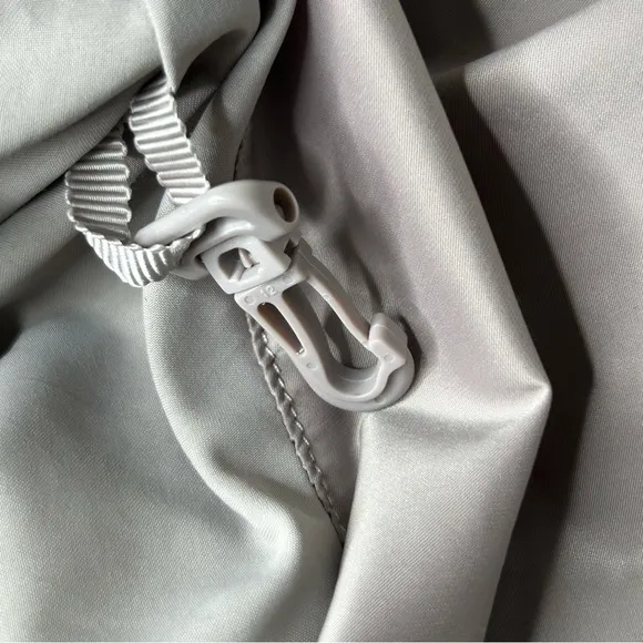 Lululemon Trace Back Bomber Jacket Dark Chrome Size 4