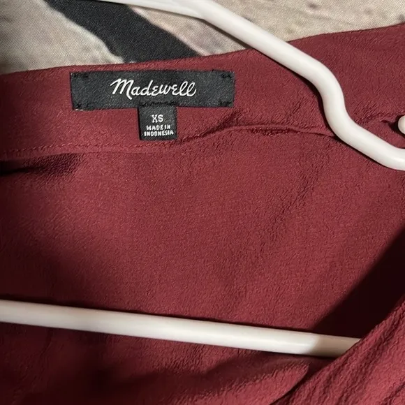 Madewell Button Front Easy Dress  Size XS