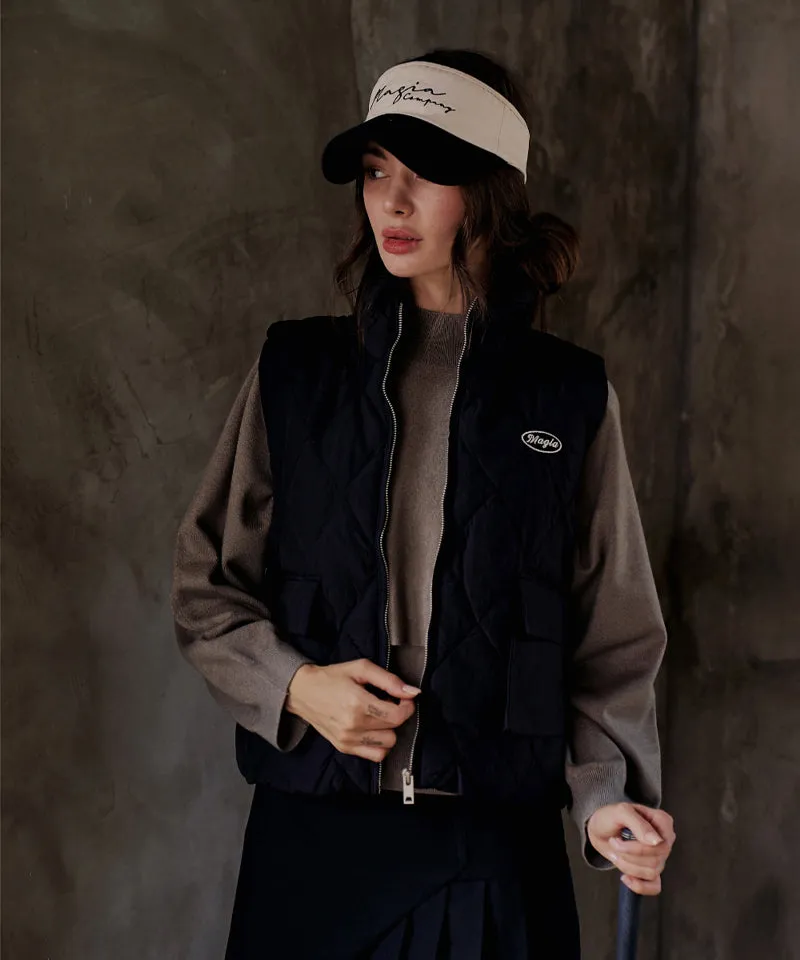 MAGIA Down Padding Vest - Black
