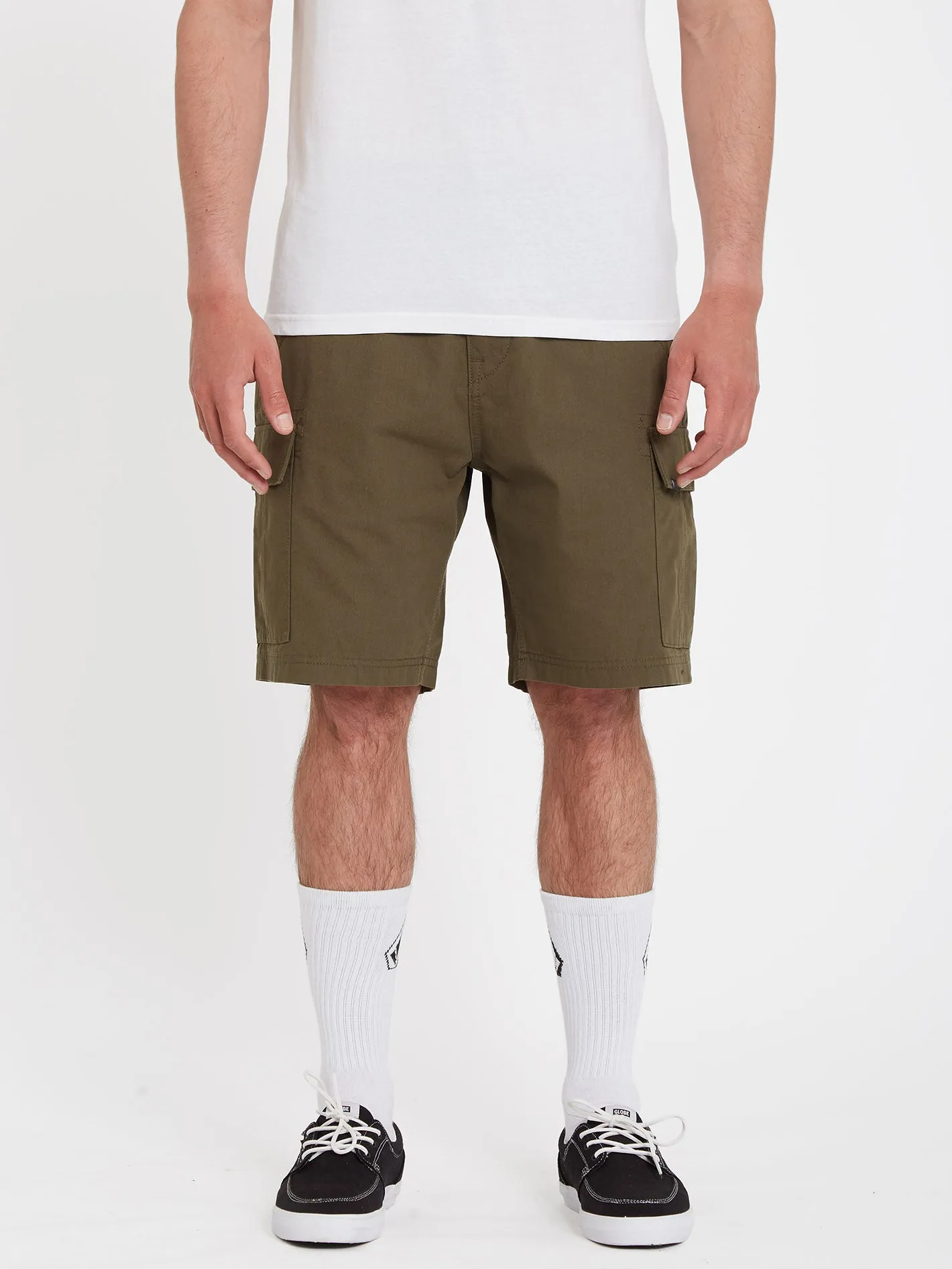 March Cargo Shorts - MILITARY