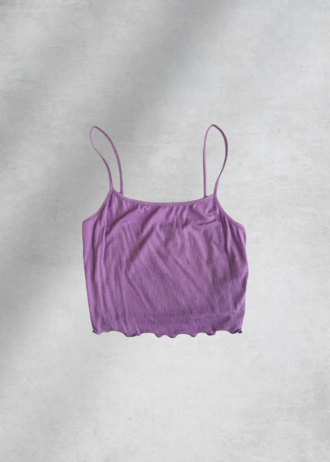 Mathilda Cami Crop Top - Lilac