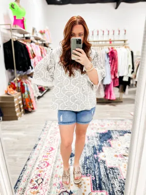 Medium Distressed Denim Shorts