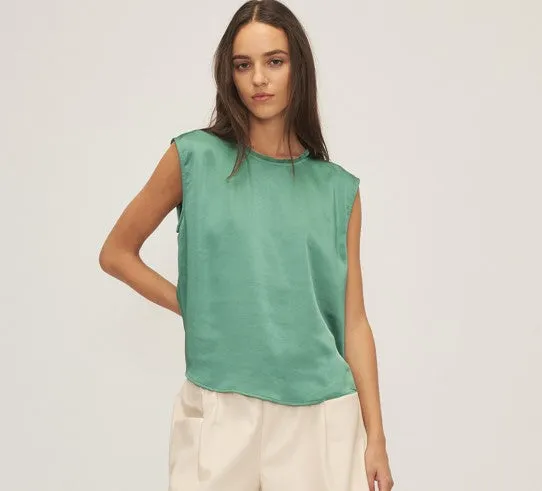 Melissa Nepton Celia Top - Exotic Green