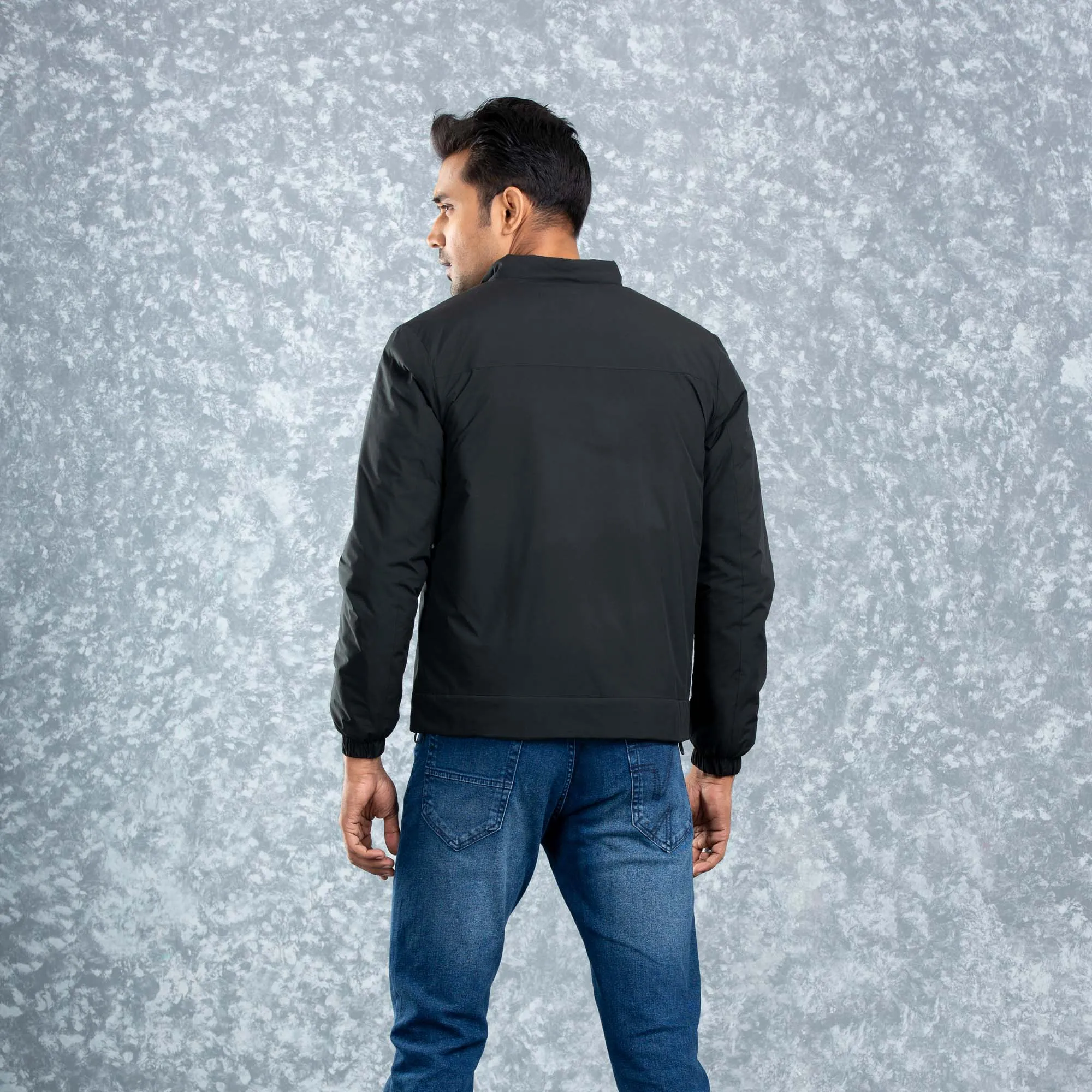 Mens Bomber Jacket- Black