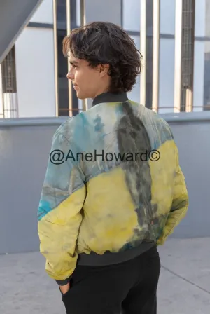 Men's Bomber Jacket Walking Away