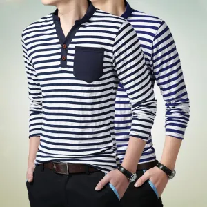 Men's Fashion Striped T-Shirt