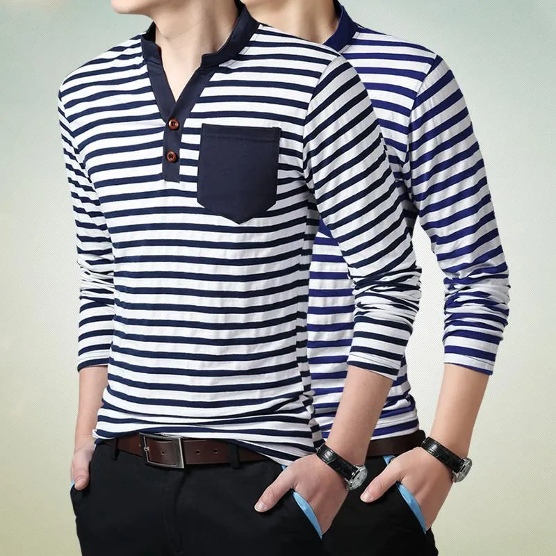 Men's Fashion Striped T-Shirt