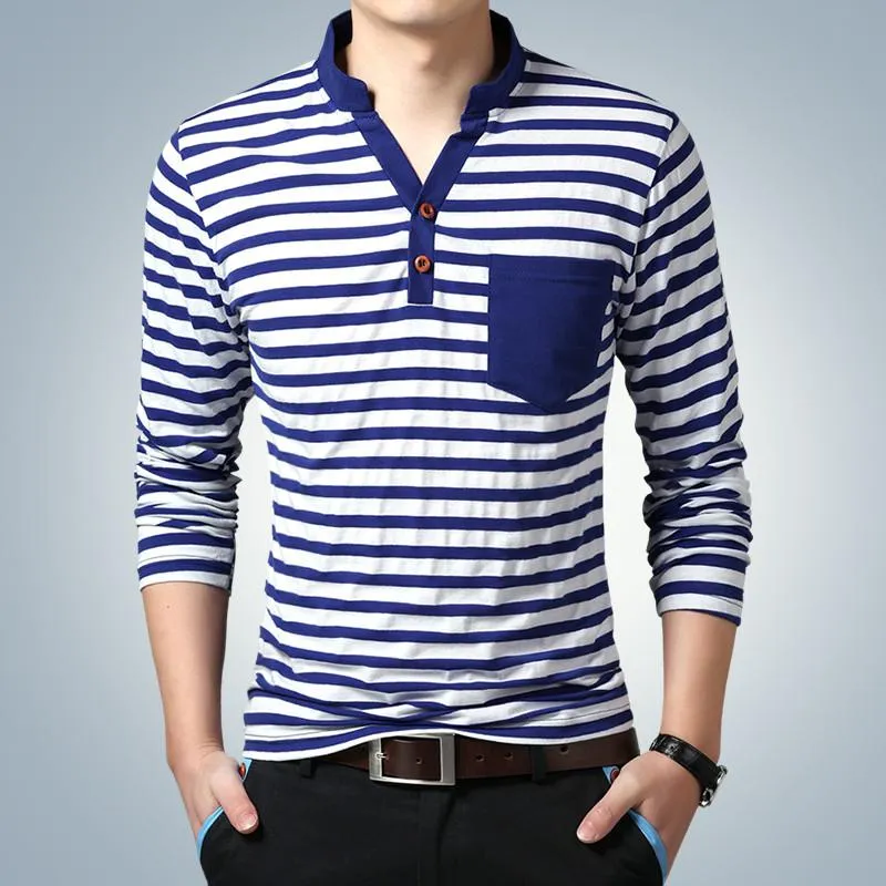 Men's Fashion Striped T-Shirt