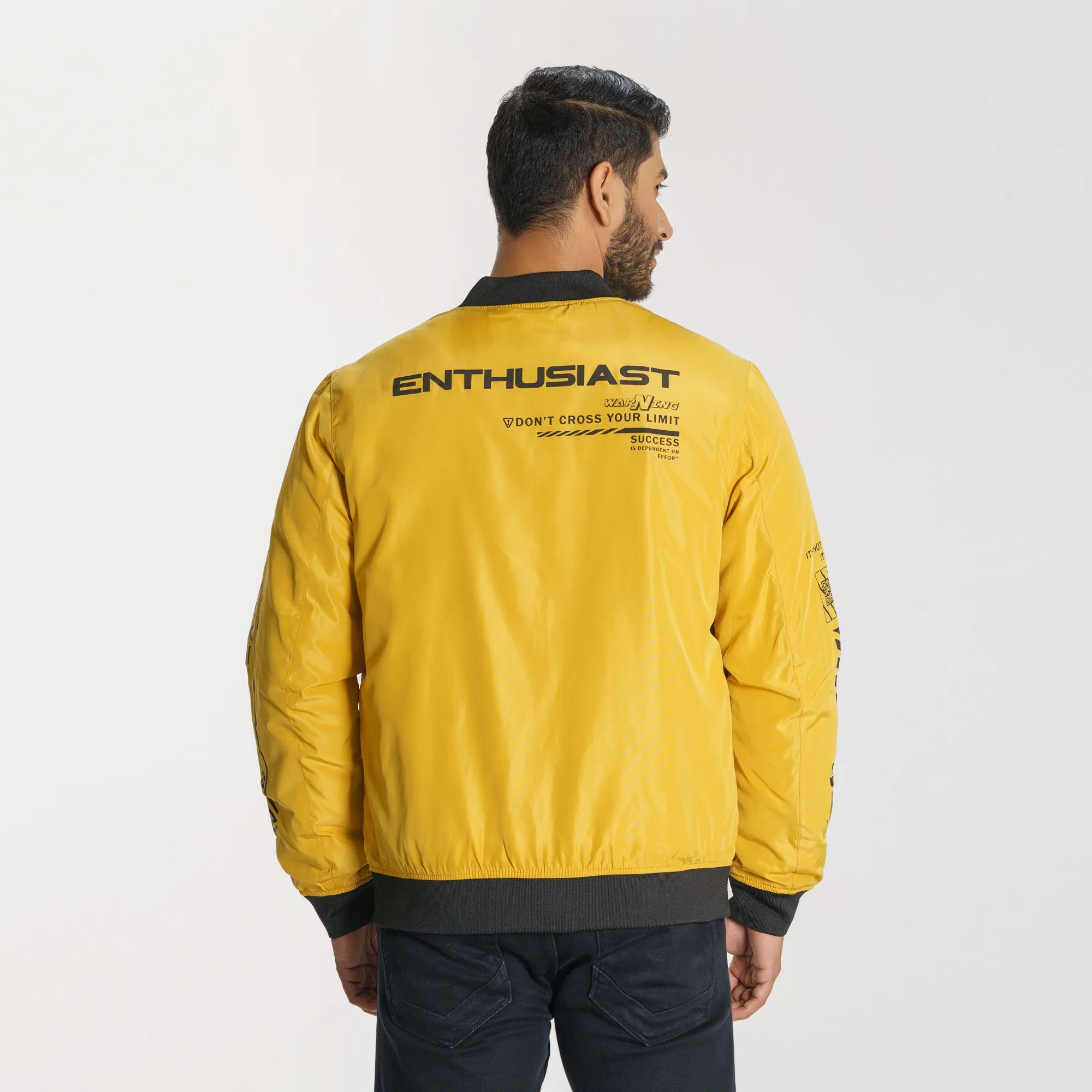 Mens Mustard Bomber