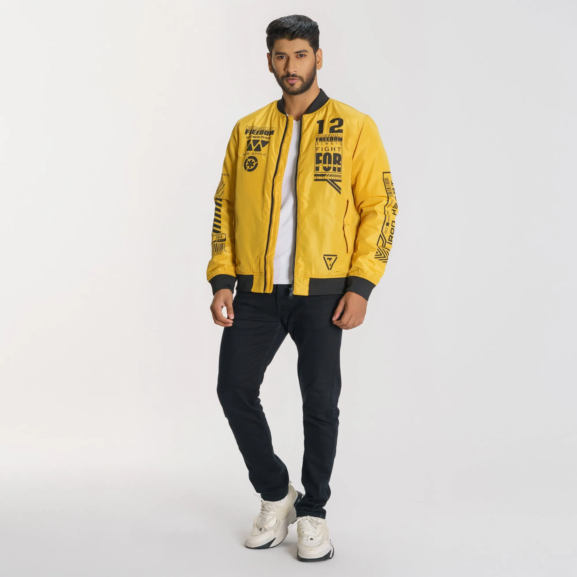 Mens Mustard Bomber