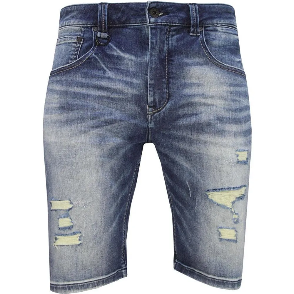 Men's Silver 925 Denim Shorts PS2020S-82