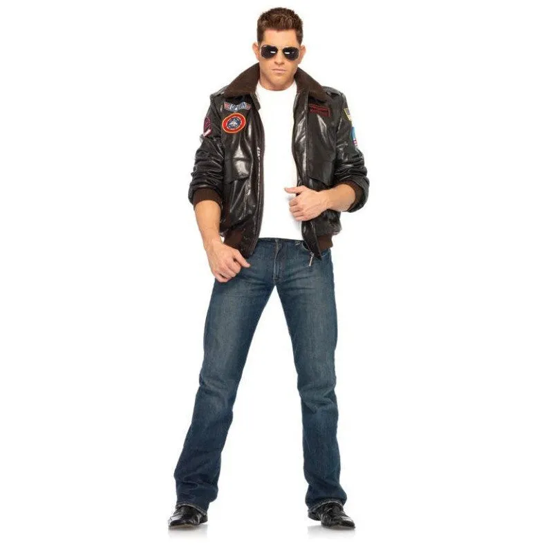 Men's Top Gun Bomber Jacket - Leg Avenue