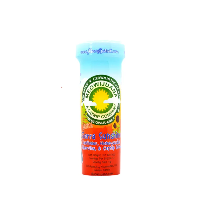 Meowijuana - Sierra Sunshine - Catnip, Sunflower, Honeysuckle, Silvervine Blend