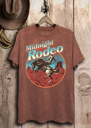 Midnight Rodeo Mineral Wash Tee