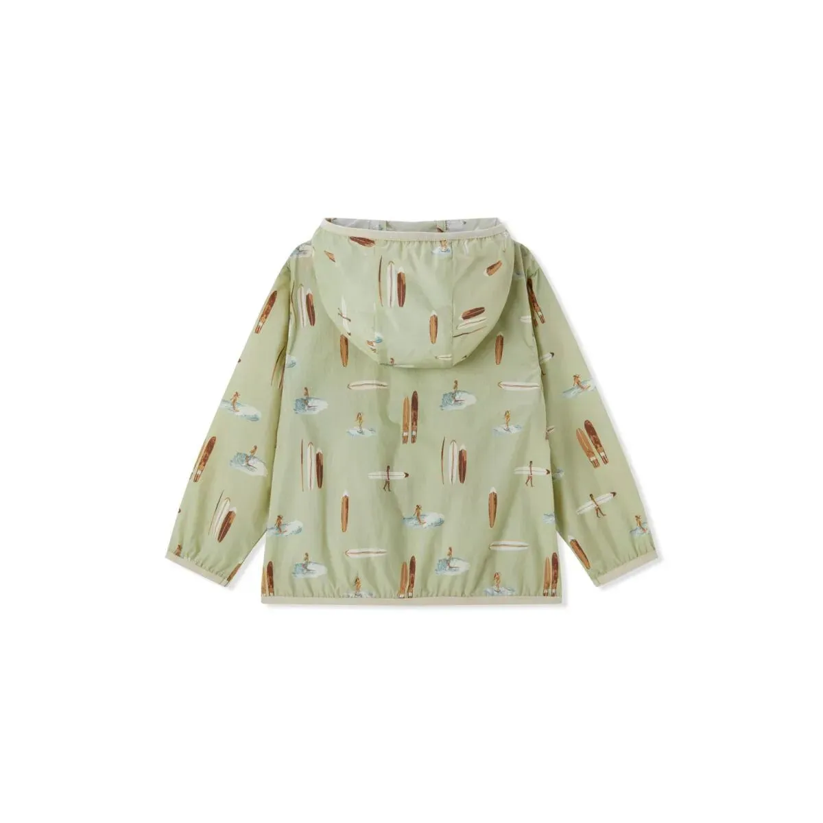 Milkbarn Hooded Sun Shield Windbreaker - Summer Surf