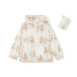 Milkbarn Hooded Sun Shield Windbreaker - Tutu Elephant