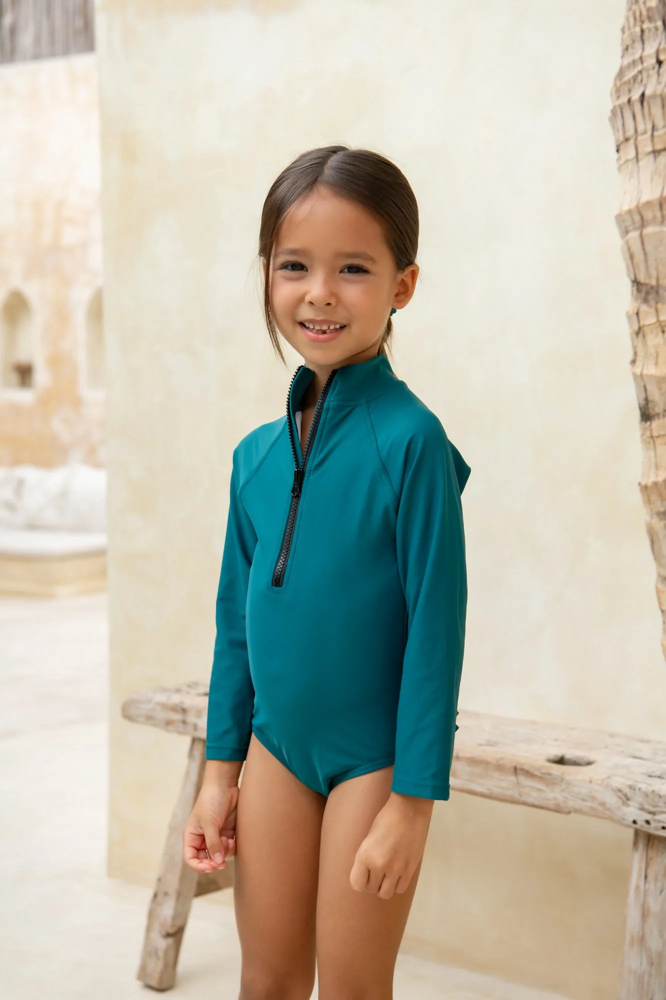 Mini Blake Surfsuit Final Sale - Azure