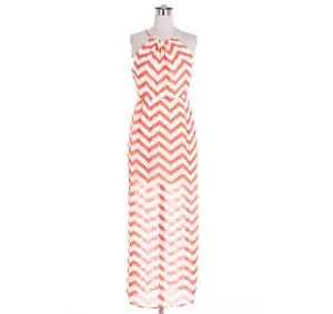 Mint Green ZigZag Maxi dress