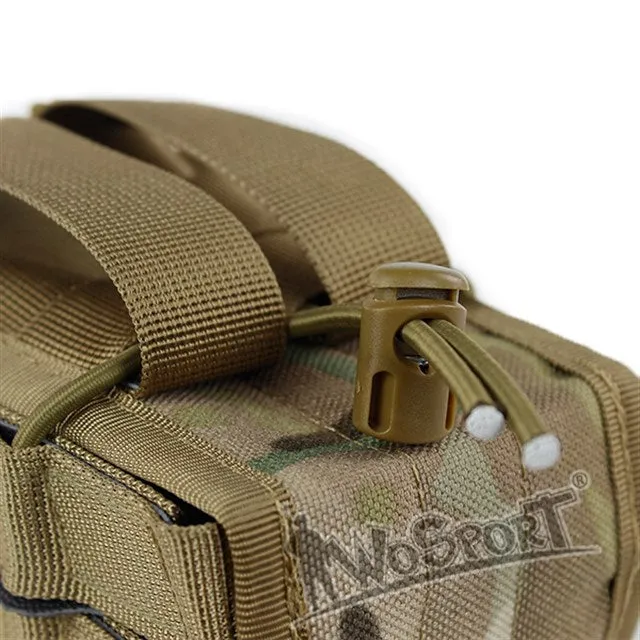 MOLLE Open Double M4 magazine storage bag/Pouch - Olive Green