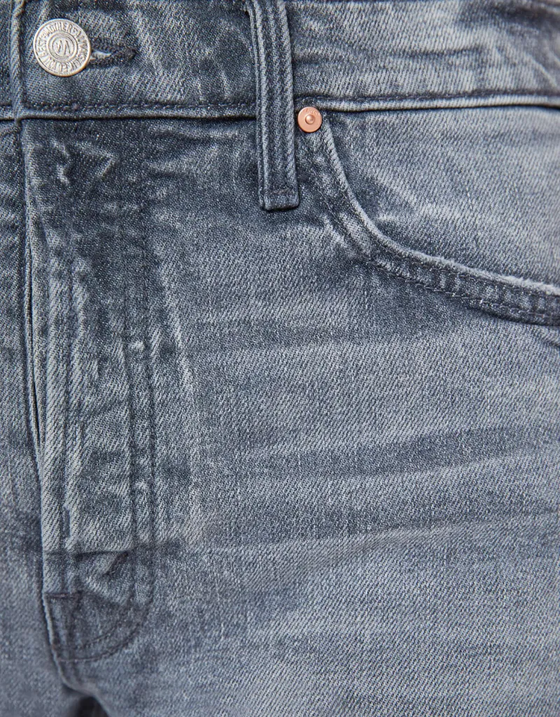 Mother The Skipper Short N’ Long Fray Shorts in Let’s Ride