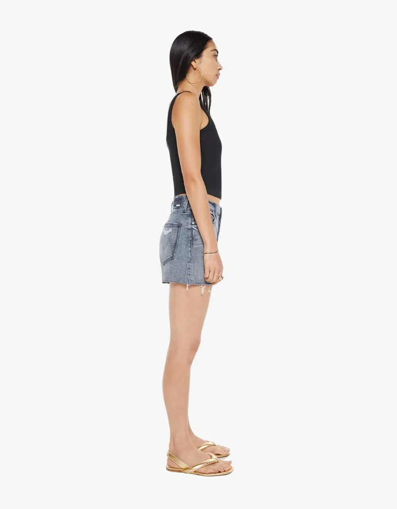 Mother The Skipper Short N’ Long Fray Shorts in Let’s Ride