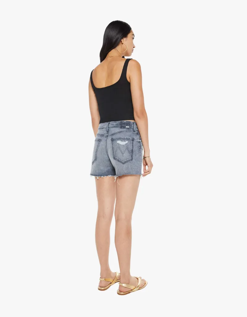 Mother The Skipper Short N’ Long Fray Shorts in Let’s Ride