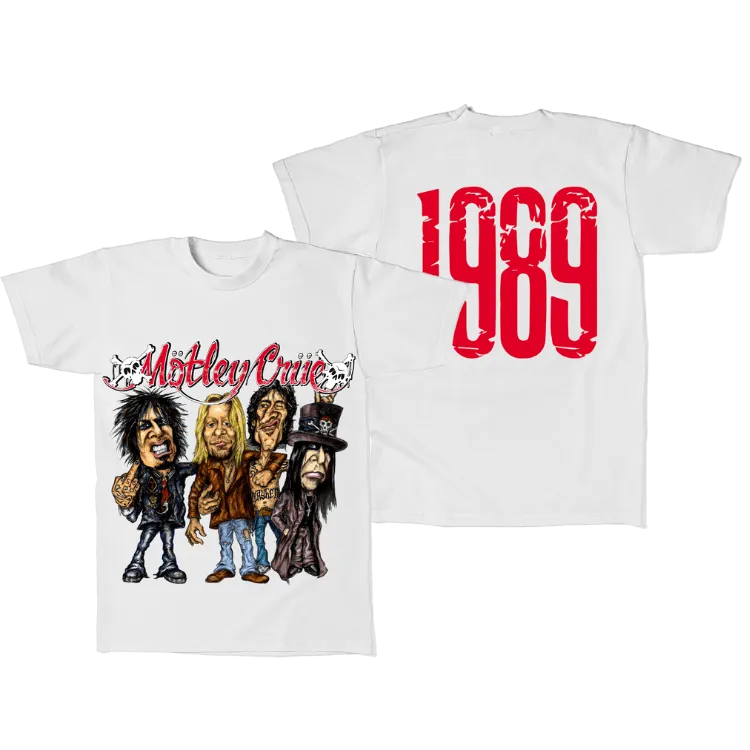 MÖTLEY CRÜE 1989 TSHIRT