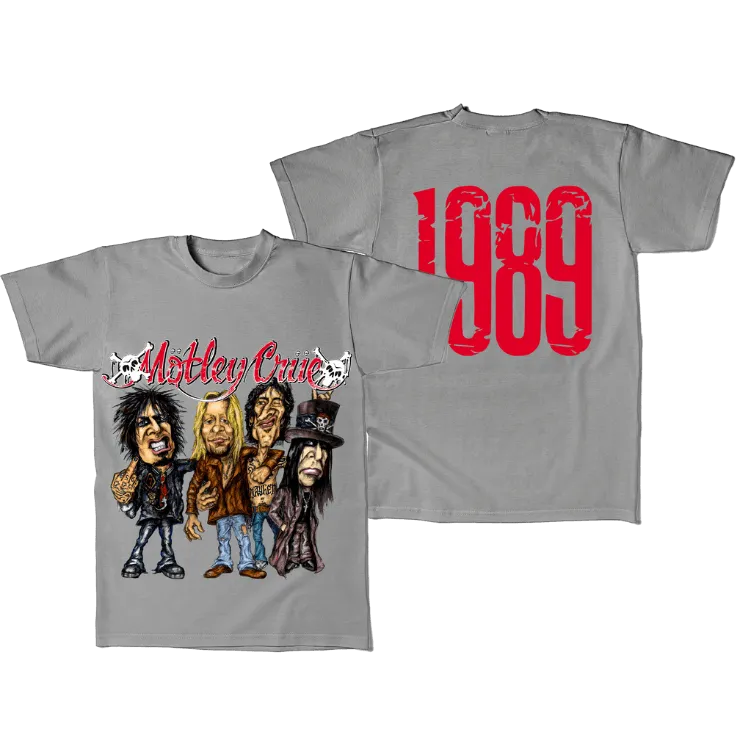MÖTLEY CRÜE 1989 TSHIRT