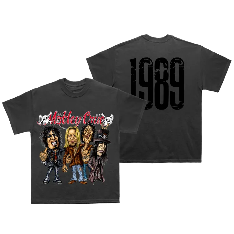 MÖTLEY CRÜE 1989 TSHIRT