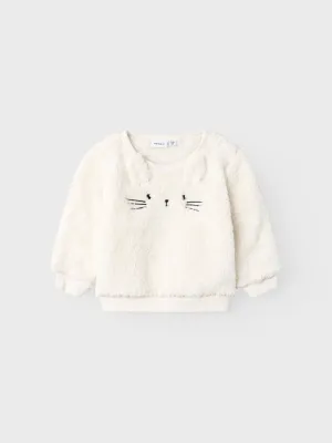 NAME IT | Baby Girl Teddy Sweatshirt