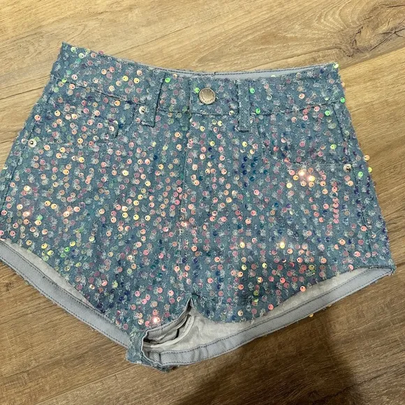 Nasty Gal denim shorts