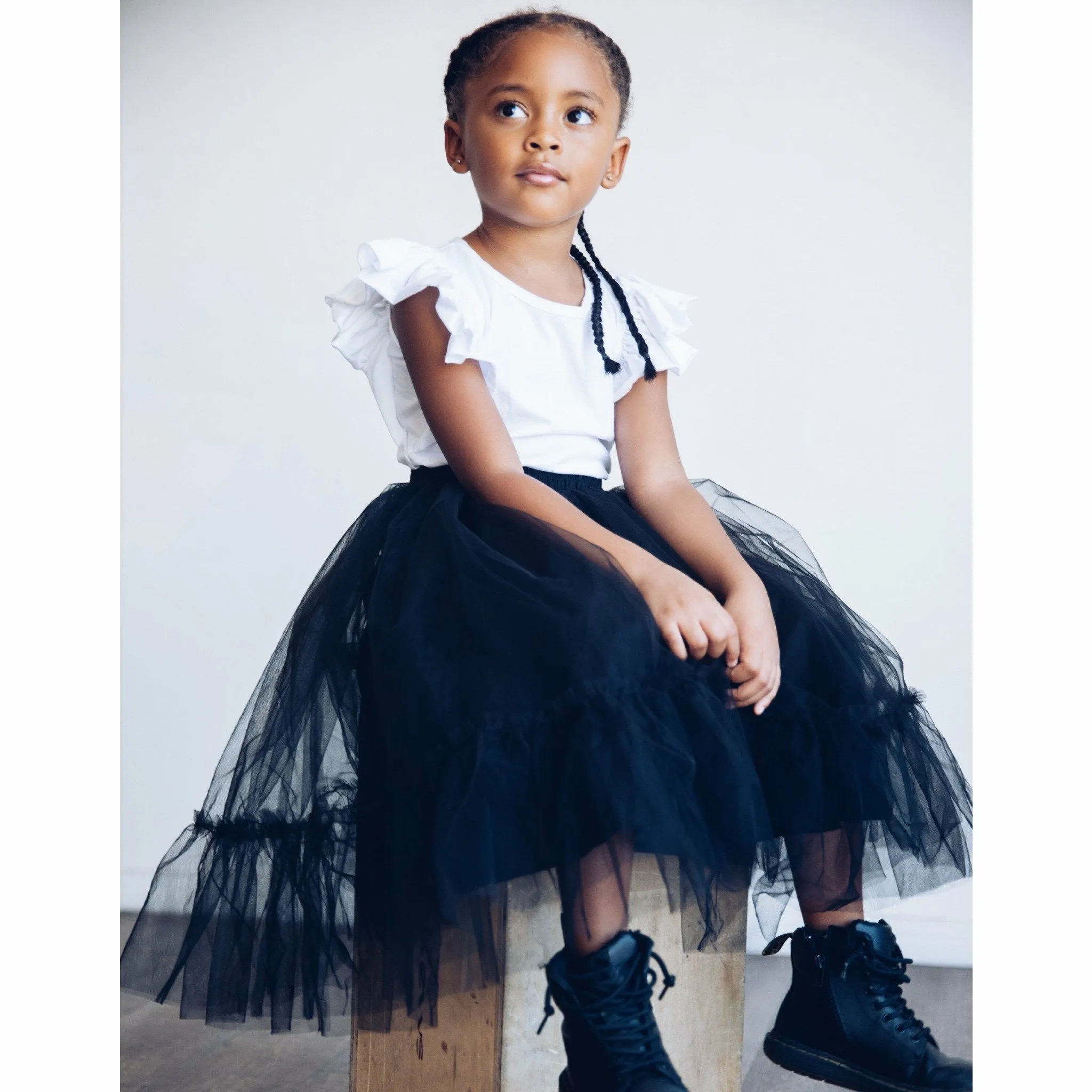 Natalia Ruffle Top Sleeveless