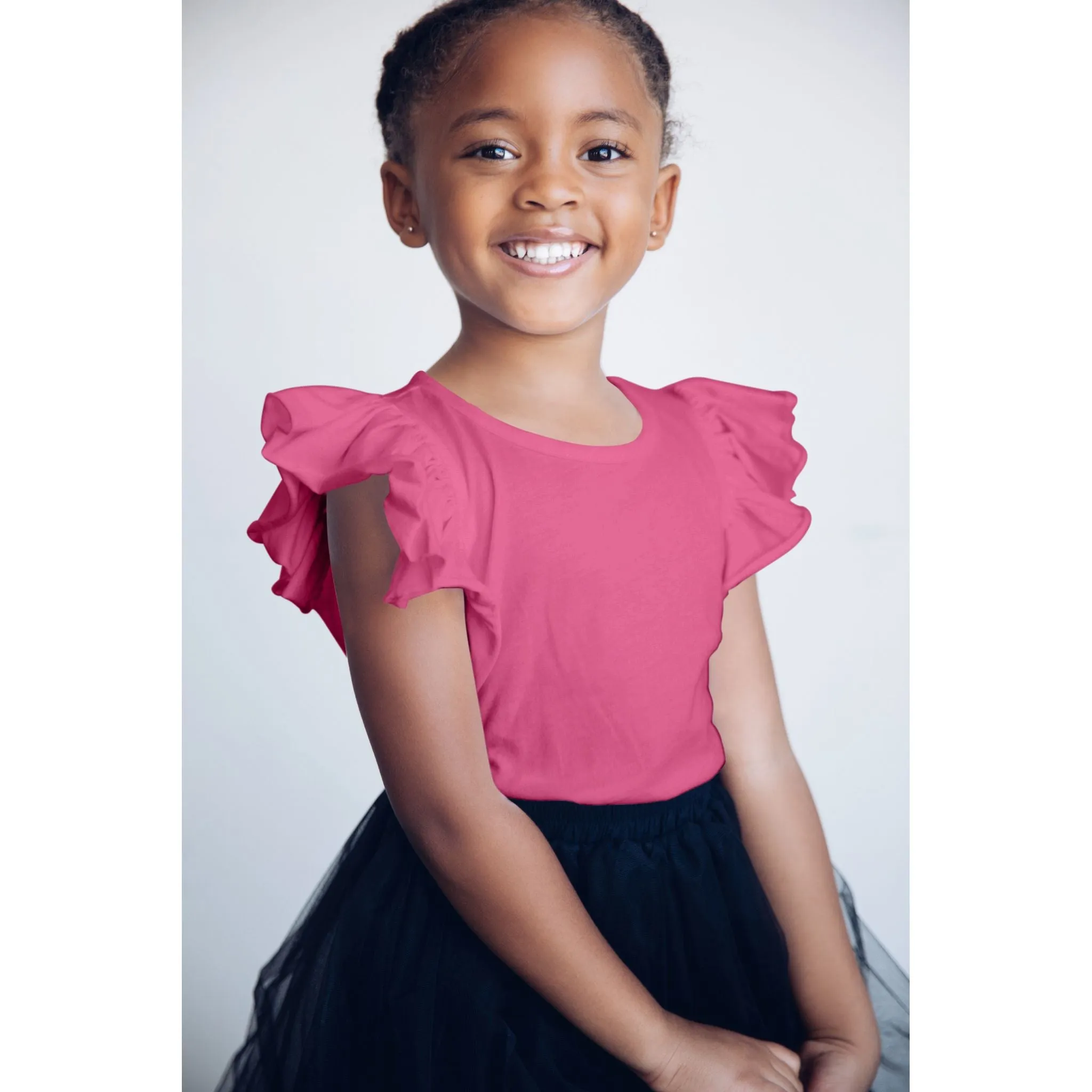Natalia Ruffle Top Sleeveless