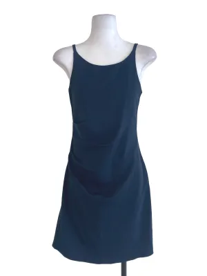 Navy Blue Mini Shift Dress
