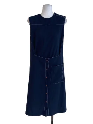 Navy Blue Shift Dress