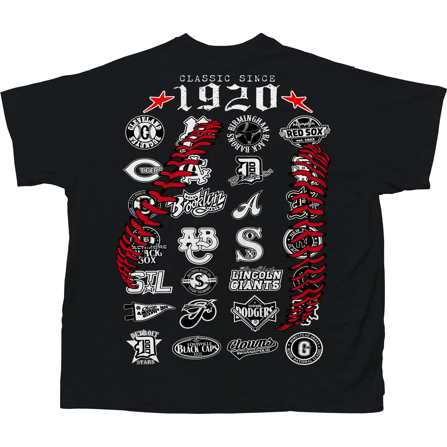 NEGRO LEAGUE CHAMPIONS T-SHIRT (BLACK)