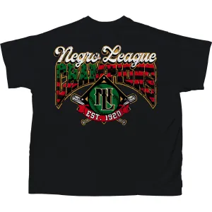 NEGRO LEAGUE CHAMPIONS T-SHIRT (BLACK)