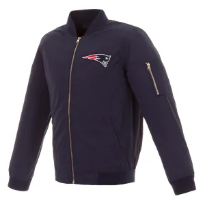 New England Patriots Nylon Bomber Jacket