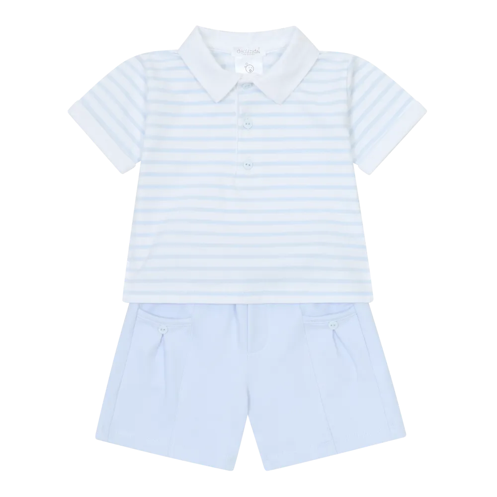 New In Deolinda Boys Gino Shorts Set
