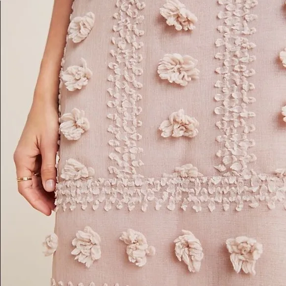NEW Mischa Embroidered Shift Dress