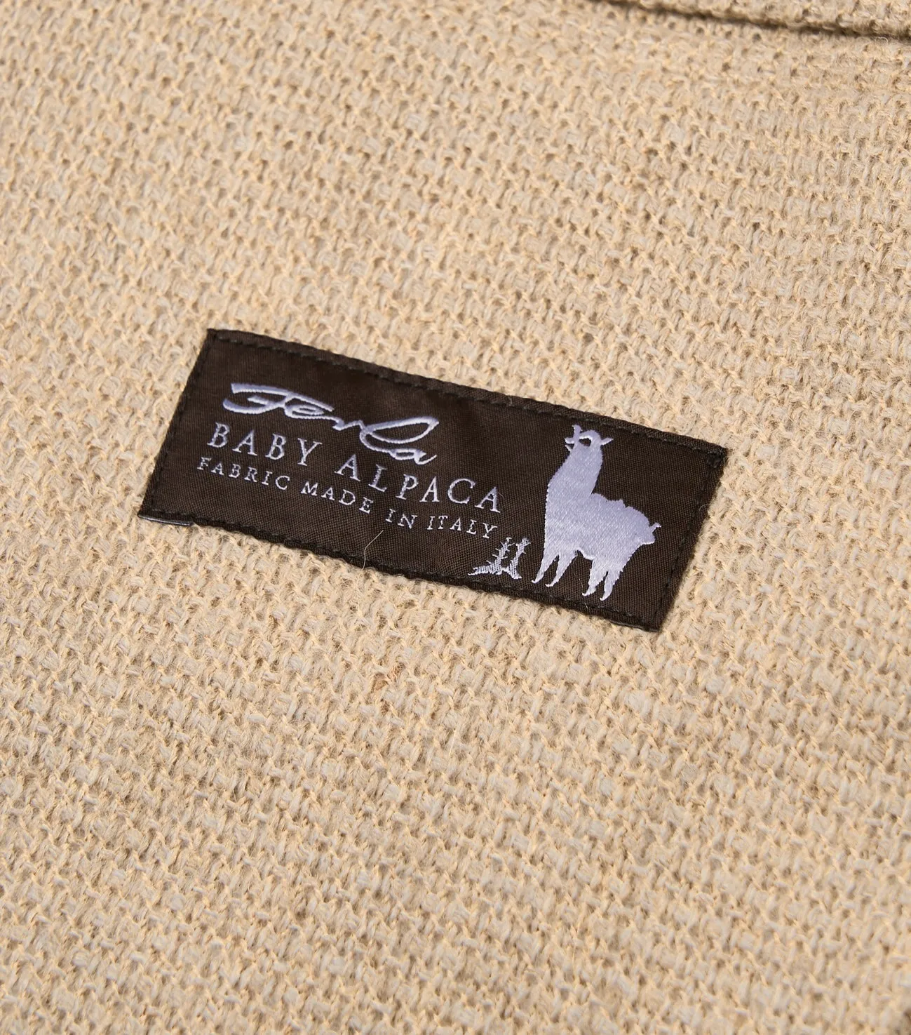 New Suitsupply Lazio Light Brown Alpaca and Wool Unconstructed Lightweight Blazer - Size 38R