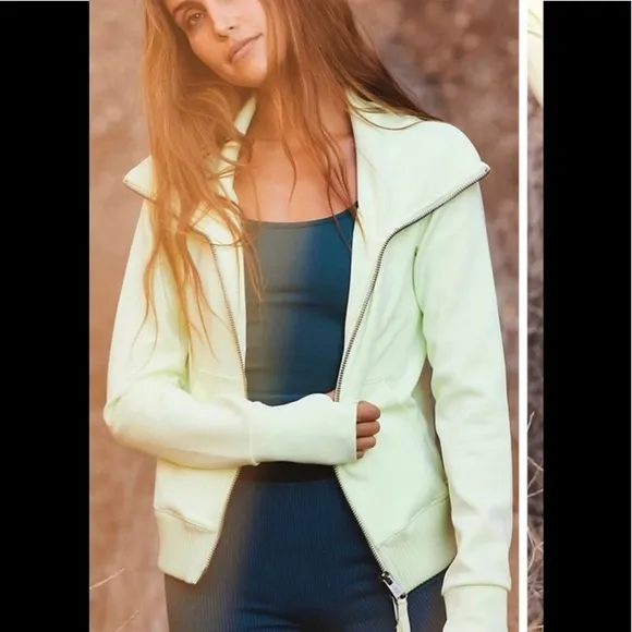 NWOT Free People Movement Full Zip Jacket