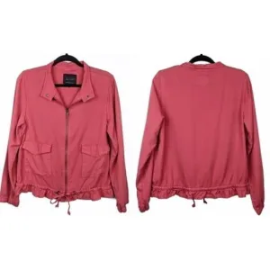 NWT Anthropologie Sanctuary Garnet Rose Drawstring Jacket