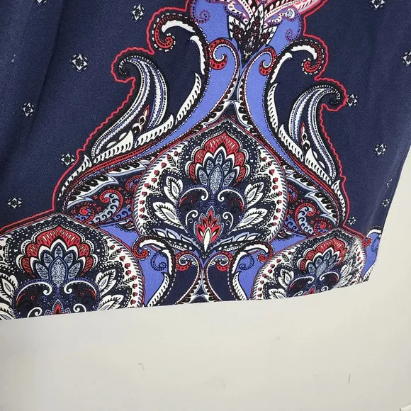 NWT Banana Republic Paisley Sleeveless shift dress. Women's size 12.
