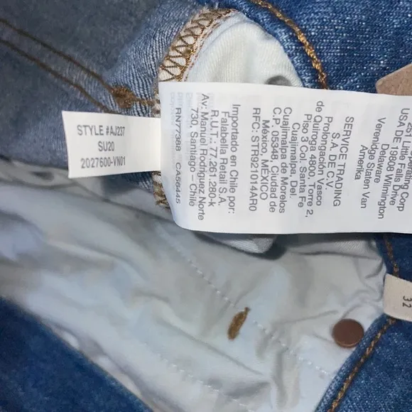 NWT Madewell High Rise Denim Shorts, Size 32