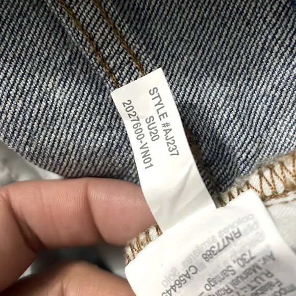 NWT Madewell High Rise Denim Shorts, Size 32