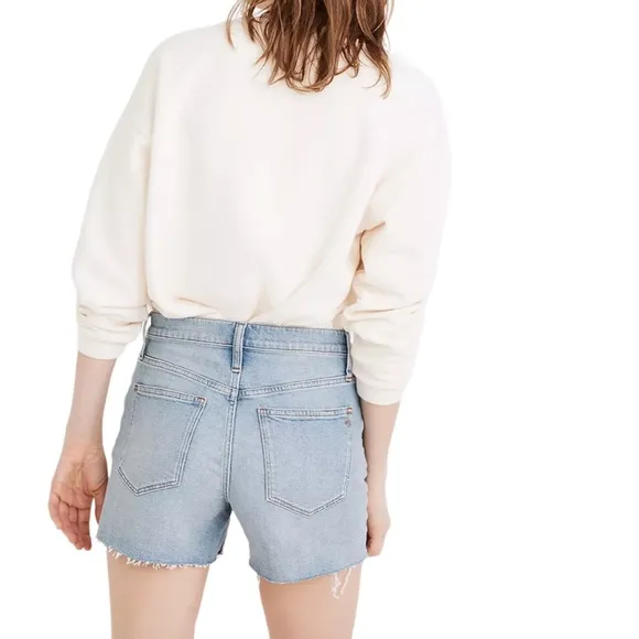 NWT Madewell High Rise Denim Shorts, Size 32