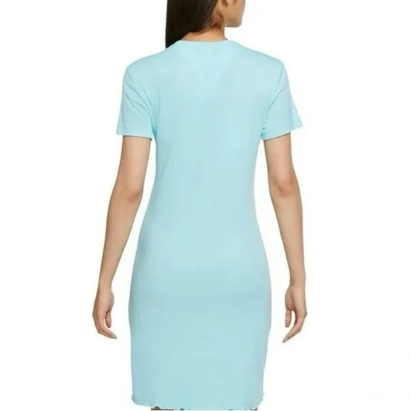 NWT Nike women’s blue shift dress knee length 1X