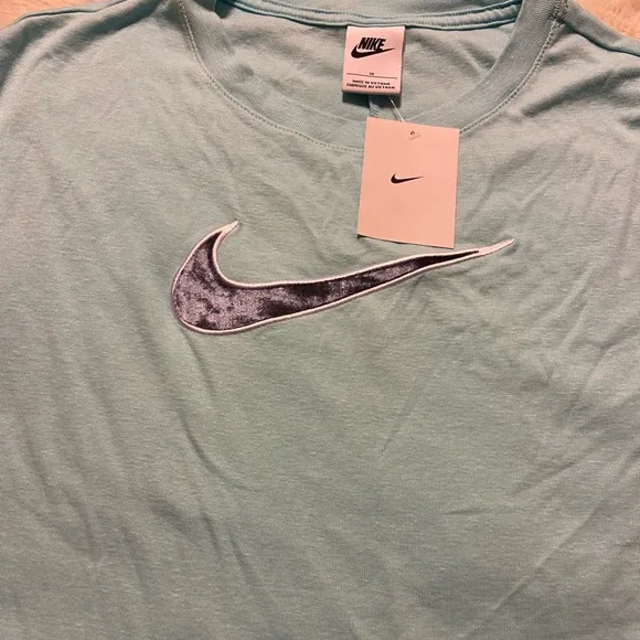 NWT Nike women’s blue shift dress knee length 1X