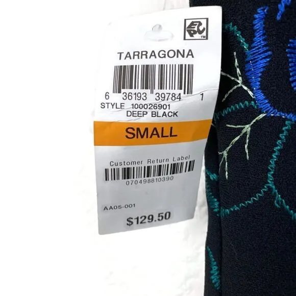 NWT Thalia Sodi Embroidered Floral Shift Dress Sm